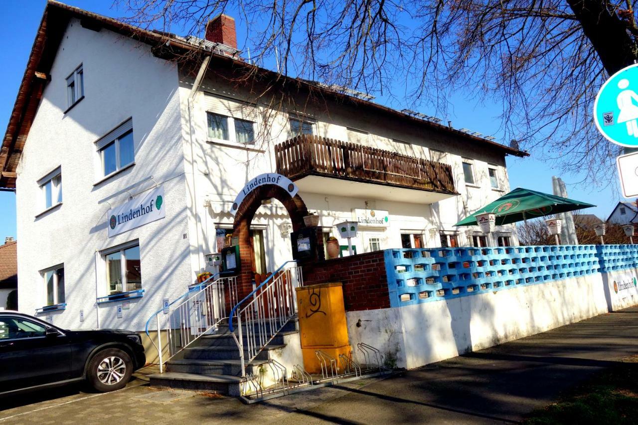 Hotel Restaurant Lindenhof Riedstadt Exterior photo